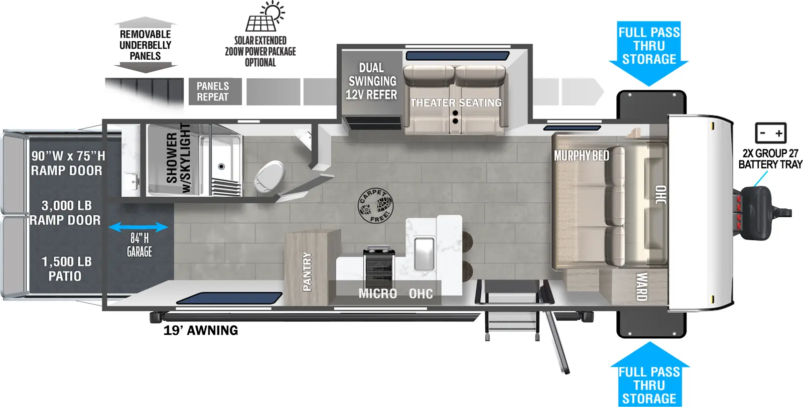 Salem Fsx 245VC - DSO Floorplan